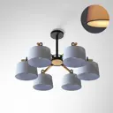 Люстра потолочная Imperiumloft Even Impr_178369-26 6 ламп 15 м² цвет серый, черный