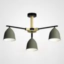 Люстра потолочная Imperiumloft Noa 3 Impr_183462-26 3 ламп 10 м² цвет оливковый