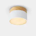 Светильник потолочный светодиодный Imperiumloft Wood Impr_141161-26 3 м² белый свет цвет белый/коричневый