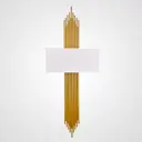 Настенный светильник Imperiumloft Sohne cg 90-0009 fiore white h120 w43Impr_73775-22 цвет белый/золотой