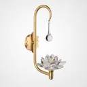 Настенный светильник Imperiumloft Lotos wall drop Impr_140843-26 цвет прозрачный/латунь