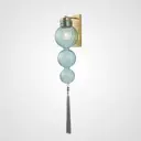 Настенный светильник Imperiumloft Heathfield lighting medina wall brass/blue Impr_177913-22 цвет голубой/золотой