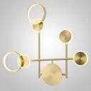 Настенный светильник светодиодный Imperiumloft Zingy IMPR_209019-23 нейтральный белый свет цвет жёлтый / золотой