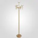 Торшер Imperiumloft Lotos цвет жёлтый / золотой