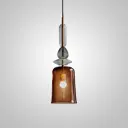 Светильник подвесной Imperiumloft Candy01 101403-26 1 лампа 3 м² цвет прозрачный/черный/янтарный