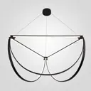 Светильник подвесной светодиодная Imperiumloft Solana 302463-23 79 м² белый свет цвет черный