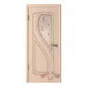 Комплект межкомнатной двери VFD 10ДО5 правый остеклённая 200x70см шпон цвет беленый дуб с коробом и наличниками