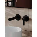 Смеситель для раковины встраиваемый Agger Easy A3172244 однорычажный цвет черный матовый