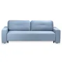 Диван Ramart Design Хэппи 80622889 228x85x100 см велюр цвет синий