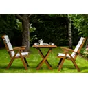 Набор садовой мебели Joygarden Karo 52202/52210 акация коричневый 2 стула стол