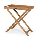 Садовый стол Brafab Turin 70x40x74 коричневый