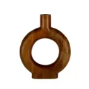 Ваза Eglo 421268 дерево цвет натуральный 30 см