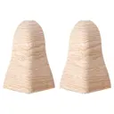 Уголок наружный для плинтуса Pro Дом «Дуб Ривьера» высота 55 мм 2 шт.