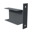 Кронштейн универсальный Ювента для крепления профиль-поперечины 40x20 мм тип1 ППК RAL 7024 графит 10шт