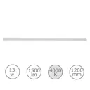 Светильник линейный светодиодный Ledvance 1185 мм 13 Вт нейтральный белый свет