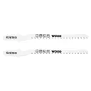 Пилка для электролобзика по дереву KWB 626160 чистый рез, 2 шт.