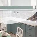 Кухонный карниз Томари 220x4 см KONSENSA МДФ цвет голубой
