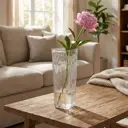 Ваза Rebecca стекло прозрачная 23.5 см