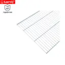 Полка сетчатая Larvij 60.3x40.6 см металл цвет белый