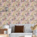 Обои флизелиновые Decoracion 1 м цвет пудрово-розовый 7050304-vinil-280x100x4