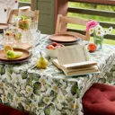 Скатерть на стол Этель Сamellia круглая 149x250 см цвет разноцветный