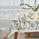 Скатерть на стол Этель Flower mood круглая 146x180 см цвет разноцветный