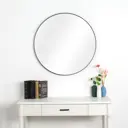 Интерьерное зеркало KREAFORTA Focale круг 81 см металл цвет черный