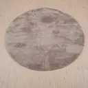 Ковер Raschel carpet Chic 1000A brown_3000 Круг Ø80 см Полиэстер