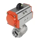 Кран шаровой прямой Dn.ru D160-22831 DN10 PN63 3/8" ВР нержавеющая сталь ручка плоская