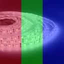 Светодиодная лента для контурной подсветки Apeyron SMD5050 12В 10 мм 2м 10 Вт/м 60диод/м 700 лм/м IP65 RGB