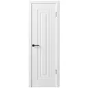 Дверь межкомнатная глухая с замком и петлями в комплекте Юлия-1 60x190 см эмаль цвет белый