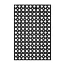 Коврик ячеистый придверный Ринго-мат резина 100x150 см 16 мм цвет черный