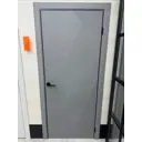 Комплект межкомнатной двери Двери регионов Дюна 1 Мистраль глухая 200x90см ПВХ цвет мистраль с коробом и наличниками