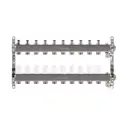 Коллекторная группа Okseler Oks00309 1"x3/4" евроконус 10 выходов нержавеющая сталь