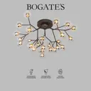 Потолочная люстра с плафонами BOGATE'S 544 черный
