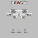 Люстра потолочная в стиле лофт Eurosvet 70121/6 цвет белый