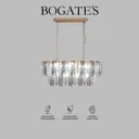 Подвесной светильник (под лампу) Bogate'S 365/10 a064816 230В 60Вт 18м2 латунь