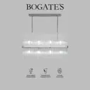 Люстра подвесная Bogate's 485/8 A065769 8 ламп 14 м² цвет хром