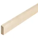 Раскладка дерево сращенная 8x30x2000 мм осина