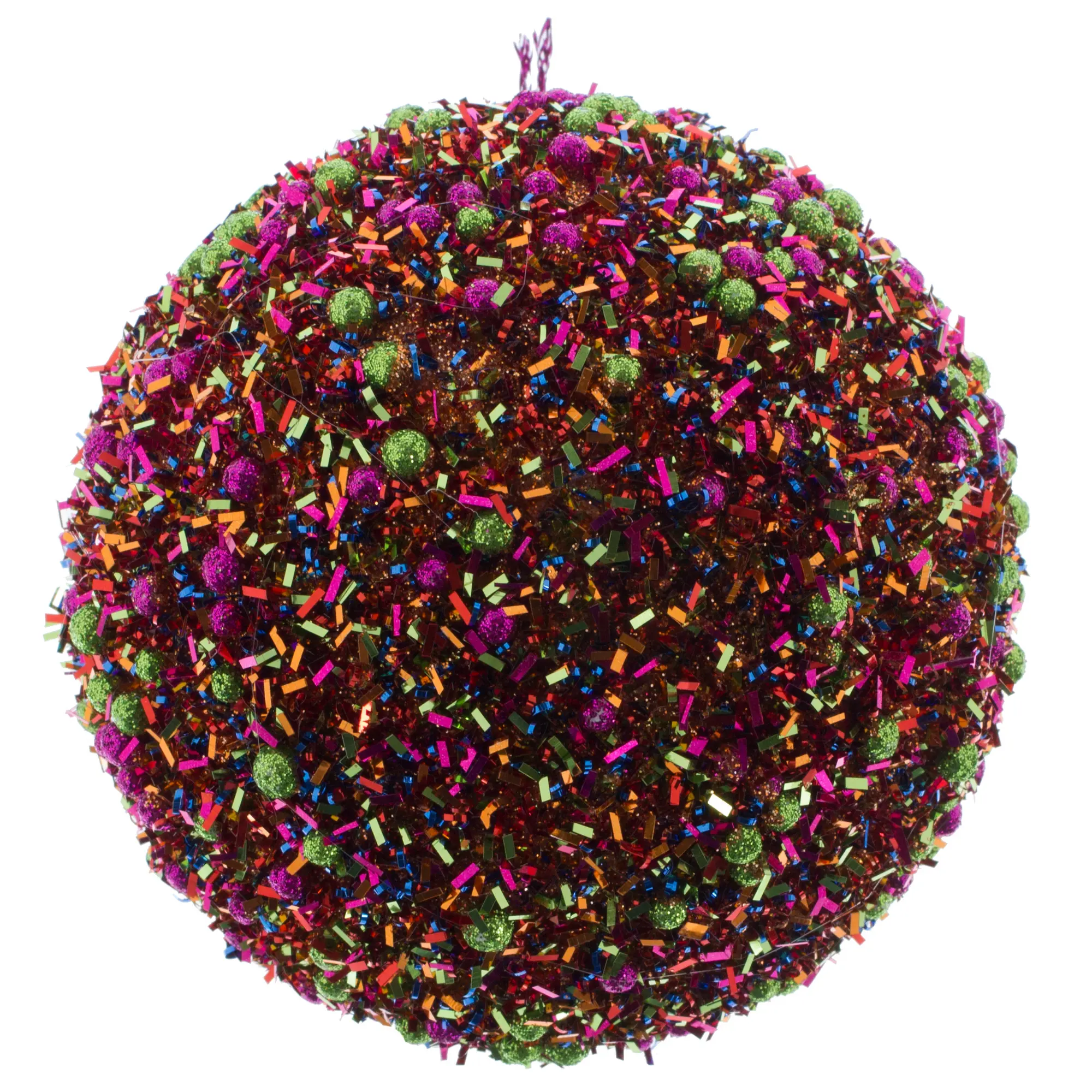 Изображение товара Шар ёлочный 91311, 10 см, цвет мультиколор