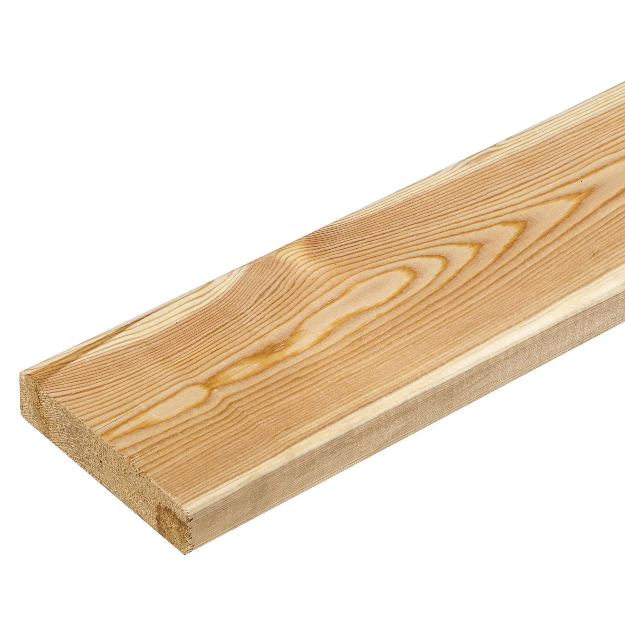 Изображение товара Палубная доска 2000x96x28 мм из лиственницы сорт АВ, 4 шт.