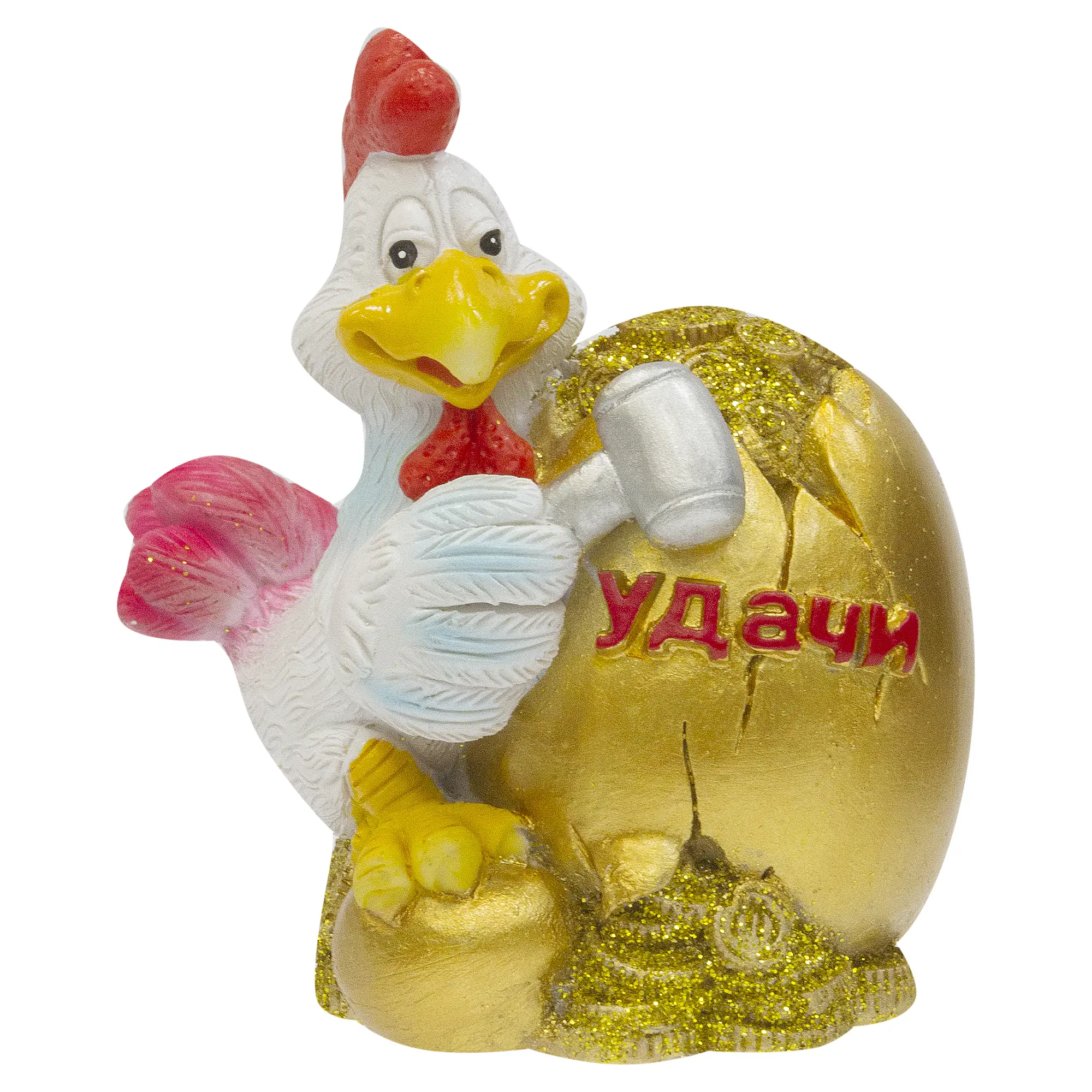 Изображение товара Сувенир «Петух с яйцом Удачи» 8.5 см