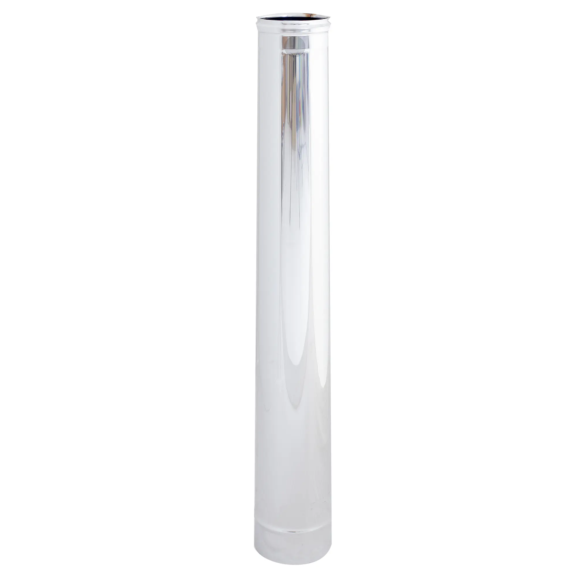 Изображение товара Дымоходная труба 115x0.5 мм 1 м нержавеющая сталь