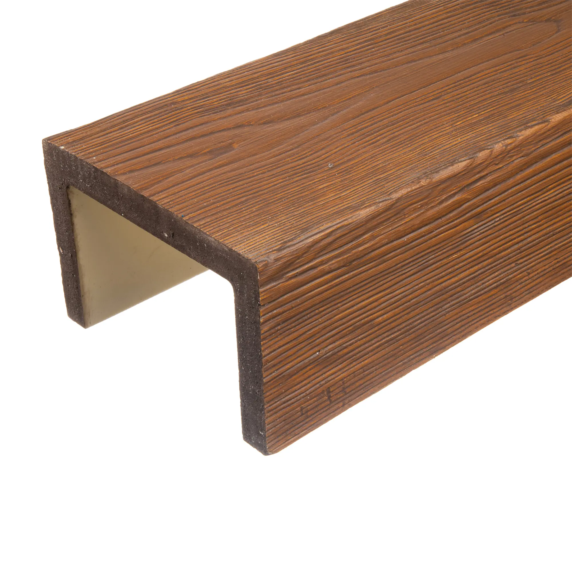 Изображение товара Декоративная балка Классика 200х130 мм из полиуретановой пены темный дуб