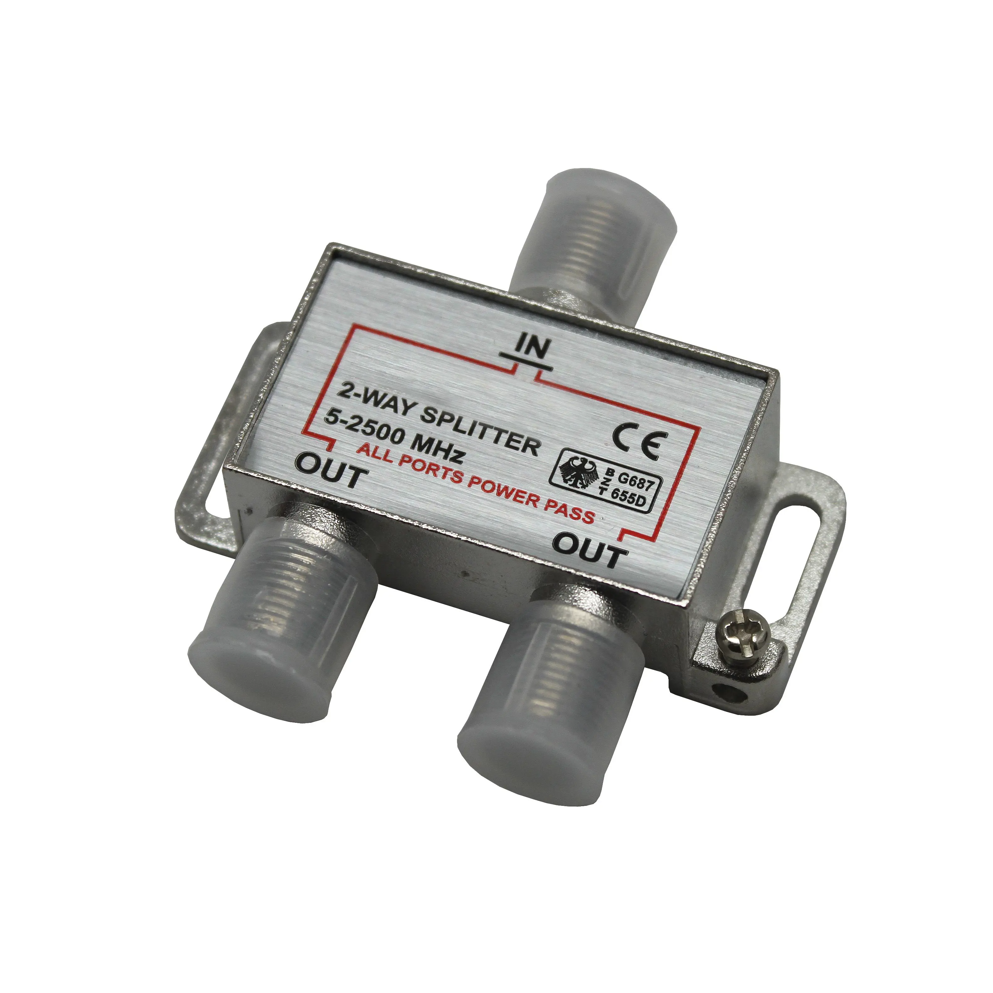 Изображение товара Делитель спутниковый TV-SAT на 2TV для антенн и телевизоров