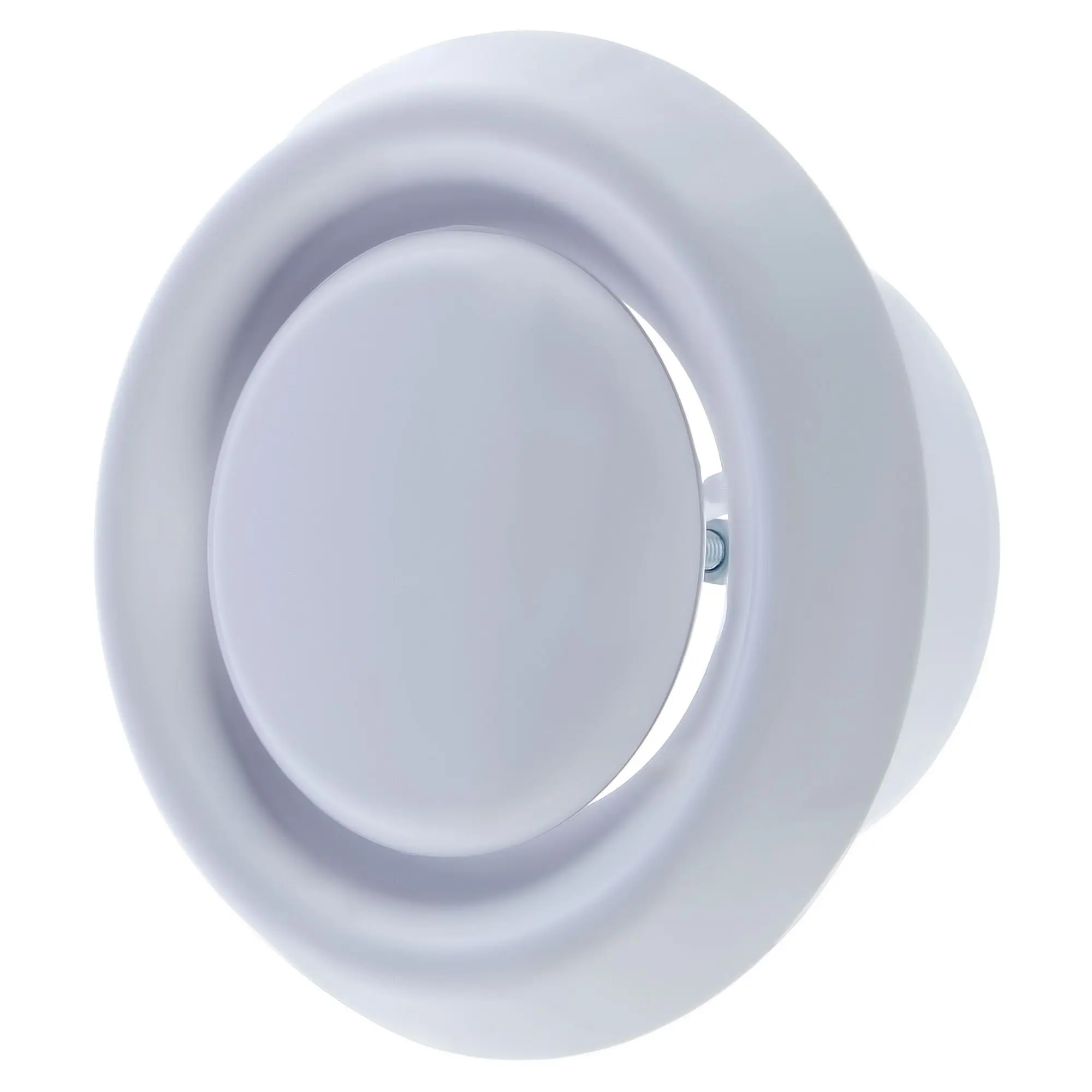 Изображение товара Анемостат с фланцем Вентс А 100 ВРФ D100 мм ABS-пластик цвет белый