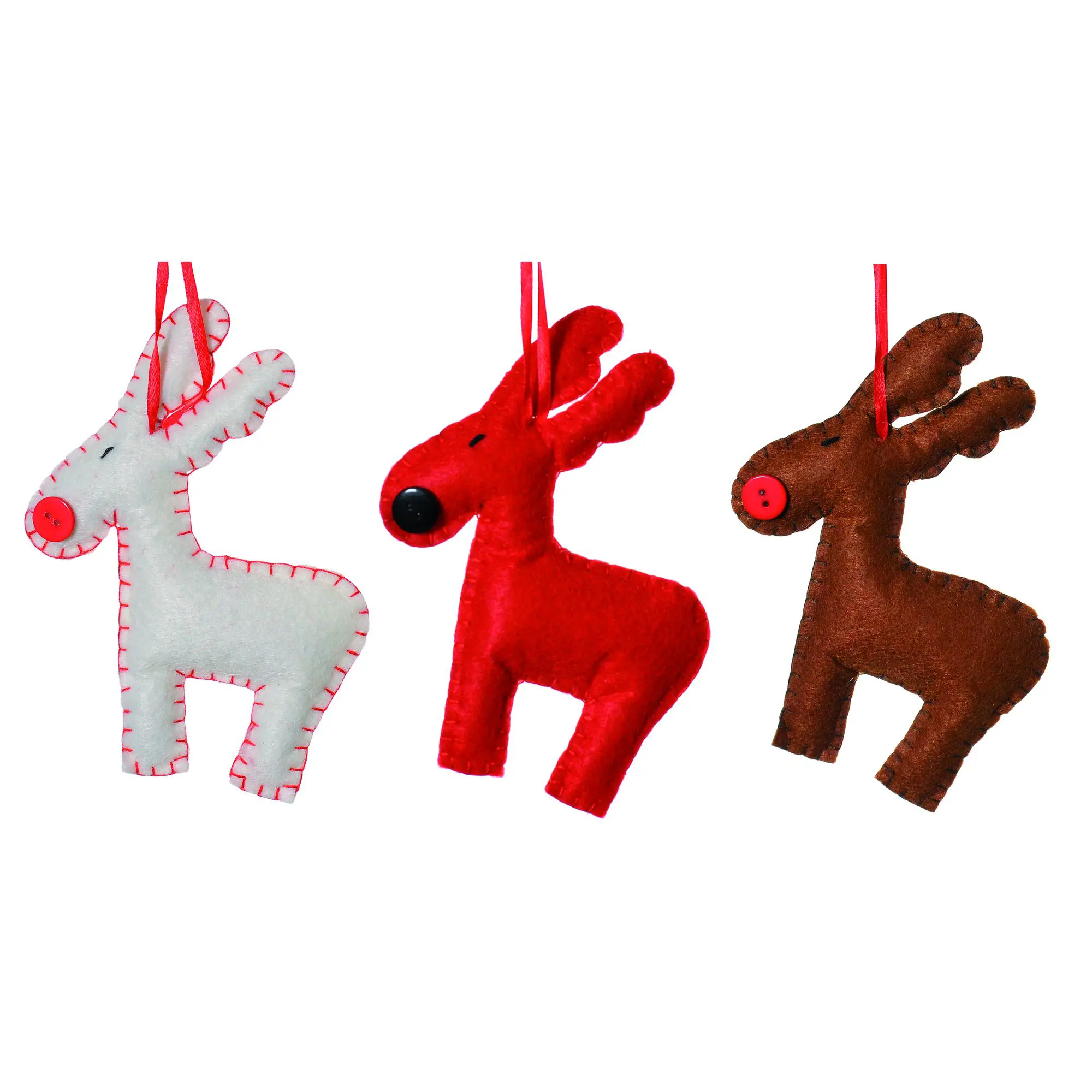 Изображение товара Елочная игрушка "Олененок" h13.5 см серый