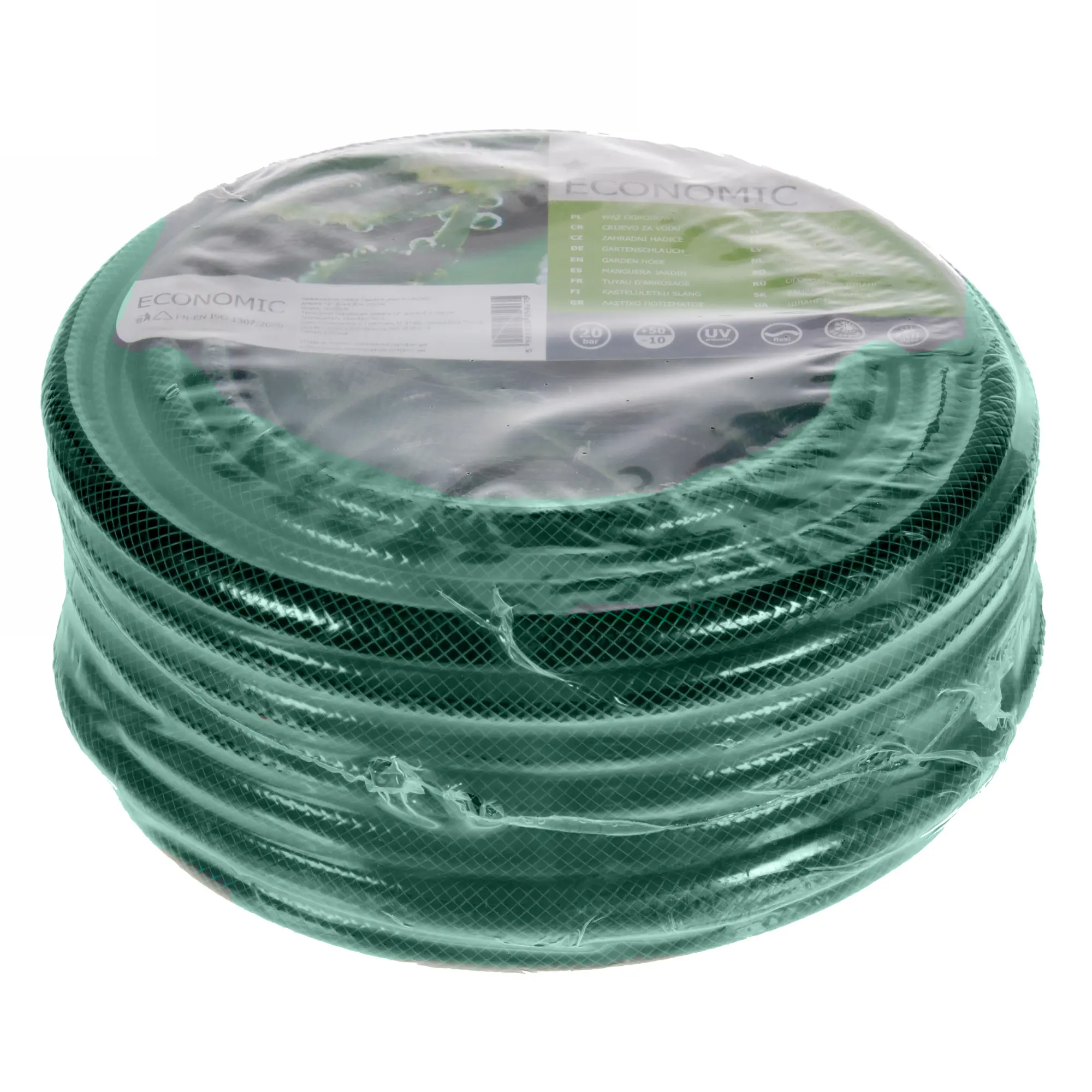 Изображение товара Шланг для полива Economic 1/2 дюйма, 25 м, до 8 атм