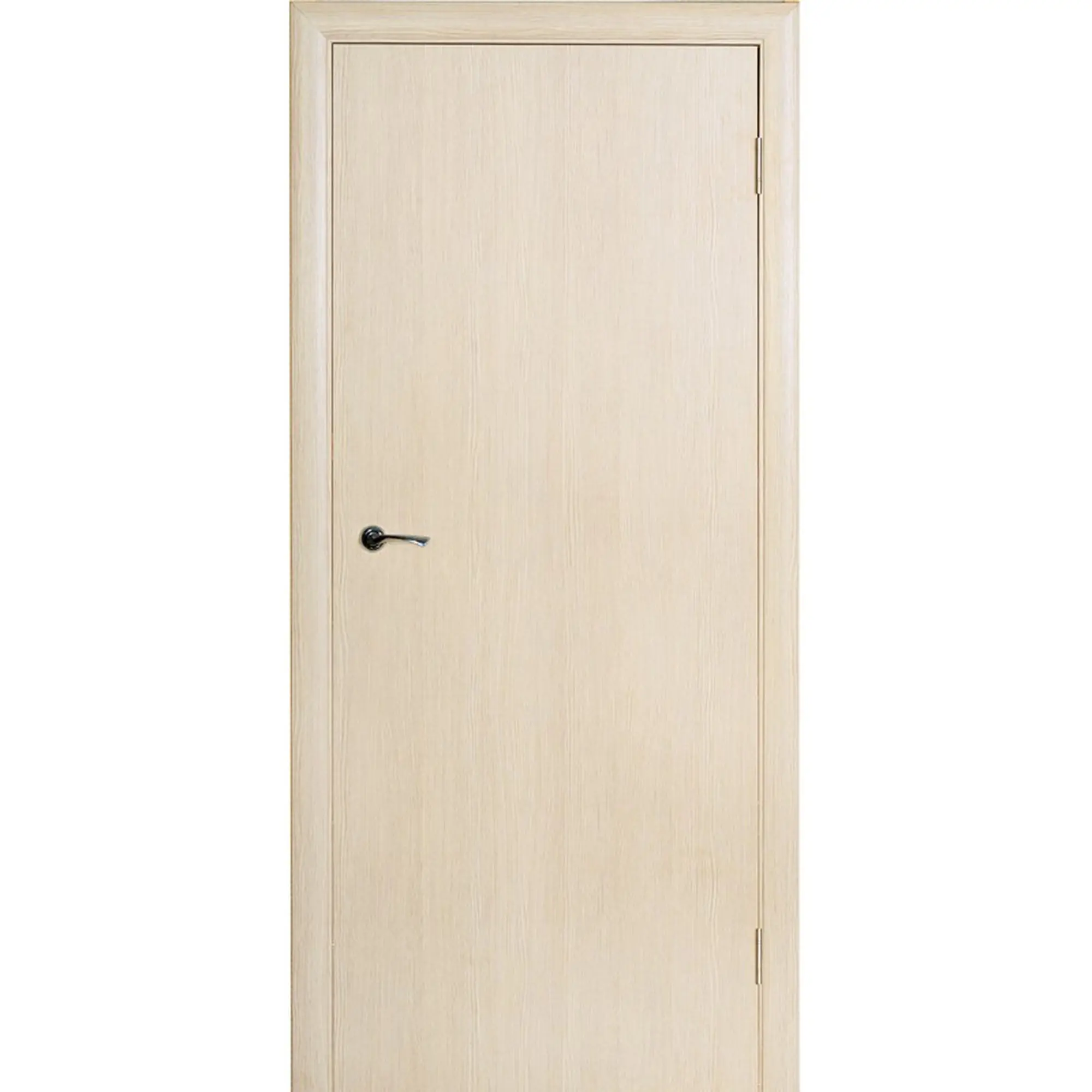 Изображение товара Межкомнатная дверь Aura 55x200 см глухая с ламинацией ясень 3D