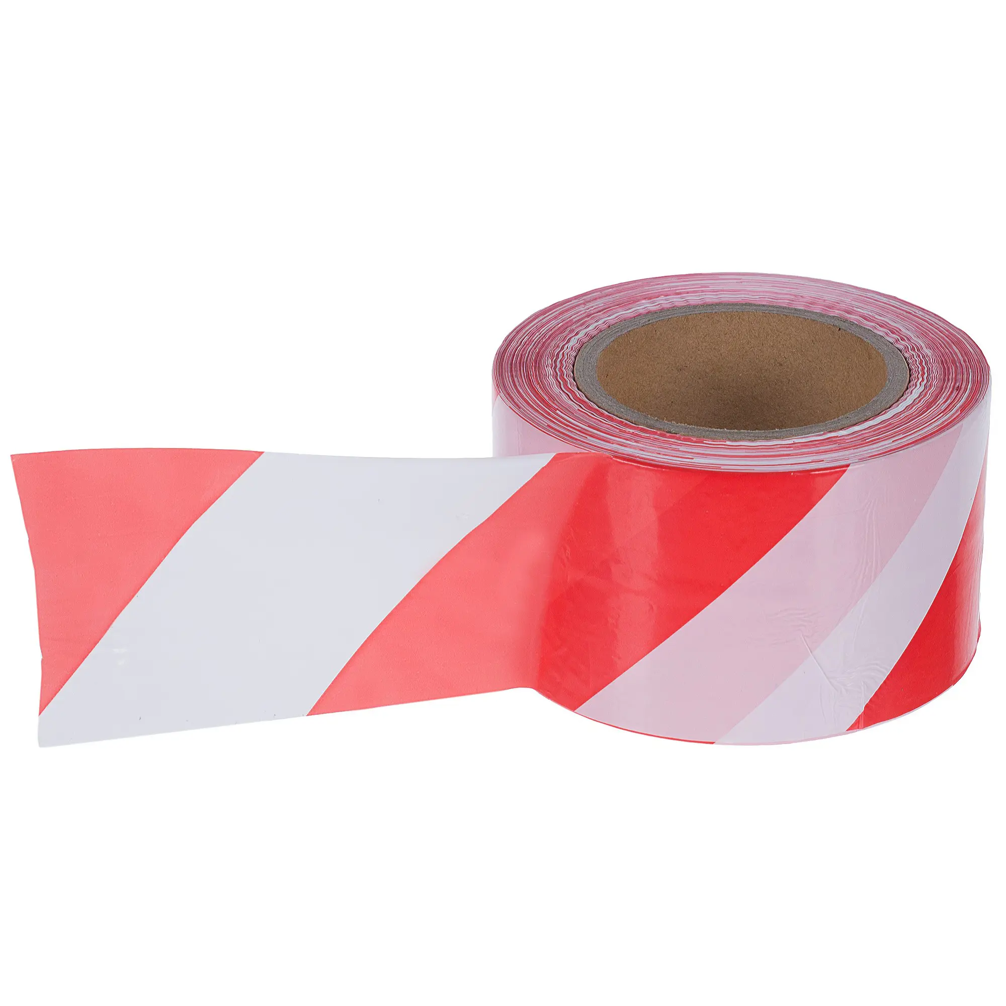 Изображение товара Лента оградительная 250 м цвет красно-белый